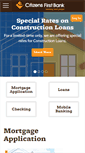 Mobile Screenshot of citizensfirstbank.net
